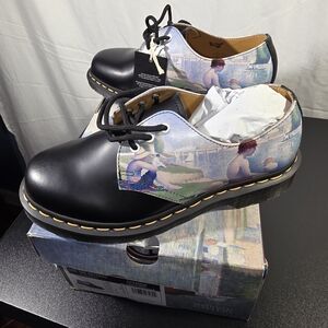 Dr. Martens Black and Multicolor Women's Shoes